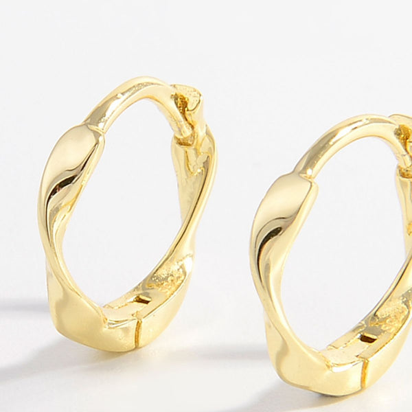 925 Sterling Silver Hoop Earrings