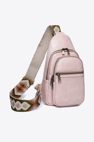 It's Your Time PU Leather Sling Bag