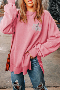 Graphic Dropped Shoulder Sweatshirt